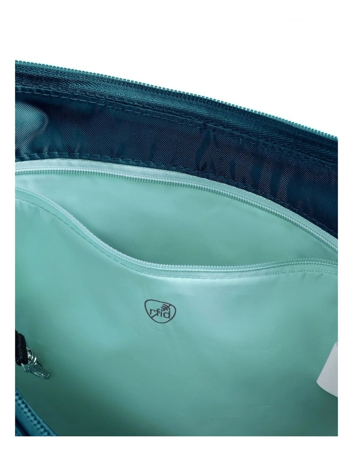 Roam Anti-Theft Medium Crossbody Bag in Capri Blue image 5