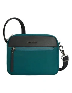 Addison Anti-Theft Small Crossbody Bag in Evergreen