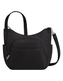 Classic Anti-Theft Crossbody Bucket Bag in Black