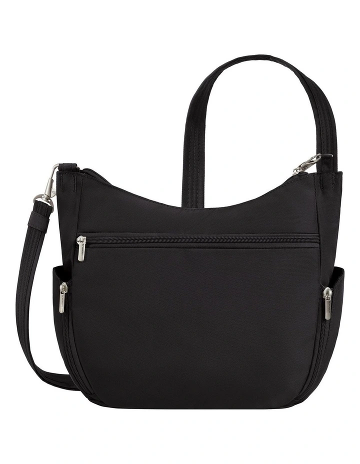 Classic Anti-Theft Crossbody Bucket Bag in Black image 2