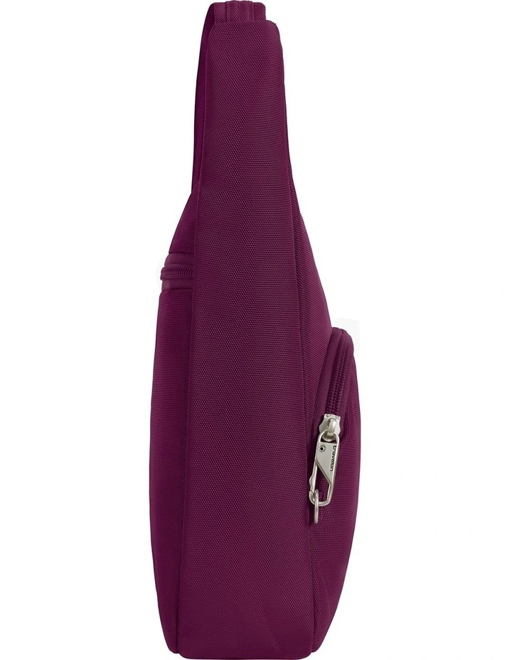 Classic Anti-Theft Essential Messenger Bag in Burgundy image 3