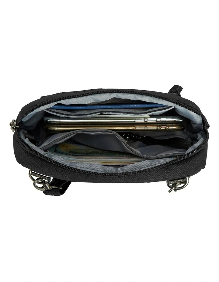 Metro Anti-Theft Convertible Small Crossbody Bag in Black image 4