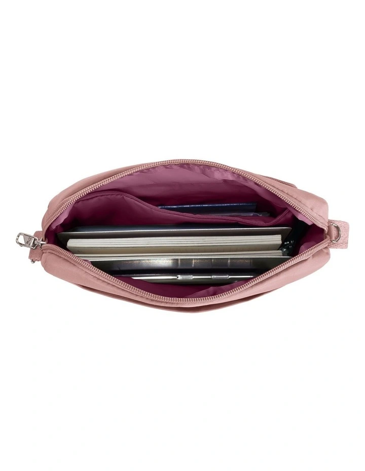 Roam Anti-Theft East/West Crossbody Bag in Desert Pink image 4