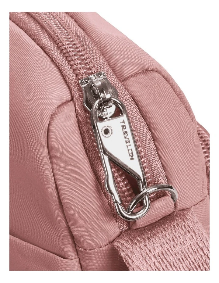 Roam Anti-Theft East/West Crossbody Bag in Desert Pink image 5