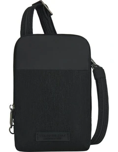 Metro Anti-Theft Stadium Mini Crossbody Bag in Black