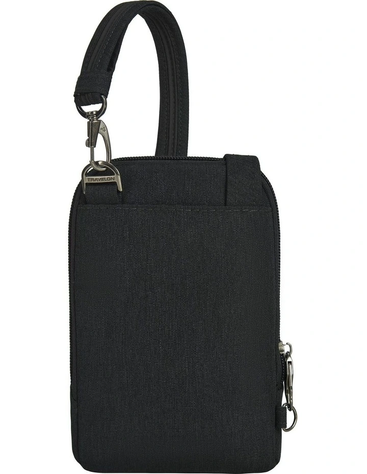 Metro Anti-Theft Stadium Mini Crossbody Bag in Black image 2