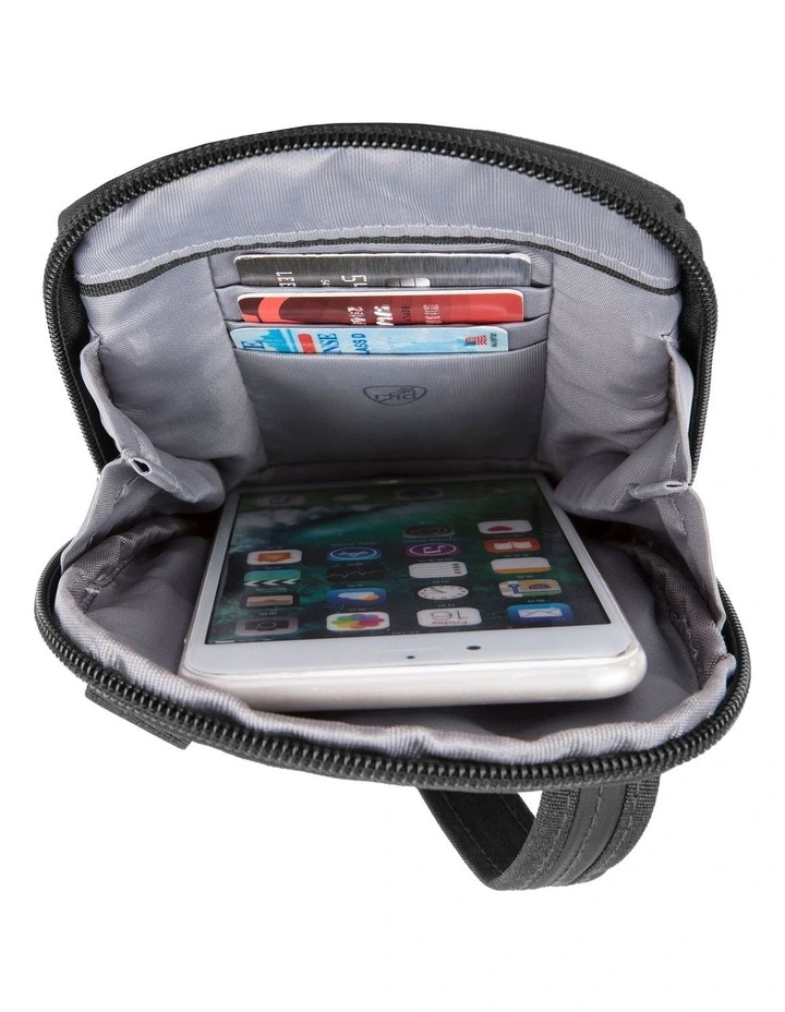 Metro Anti-Theft Stadium Mini Crossbody Bag in Black image 4