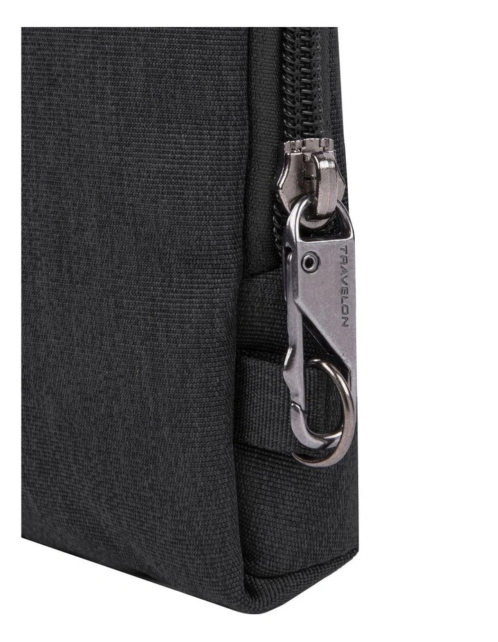 Metro Anti-Theft Stadium Mini Crossbody Bag in Black image 5