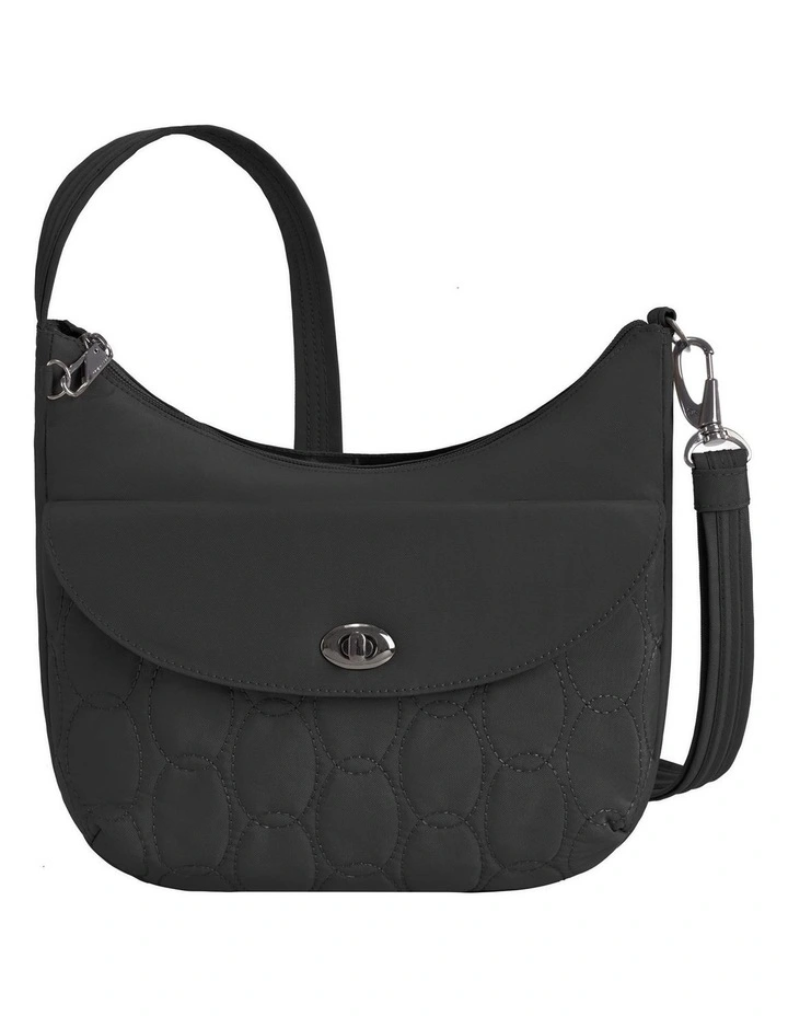 Runways Anti-Theft Medium Crossbody Bag in Black image 1