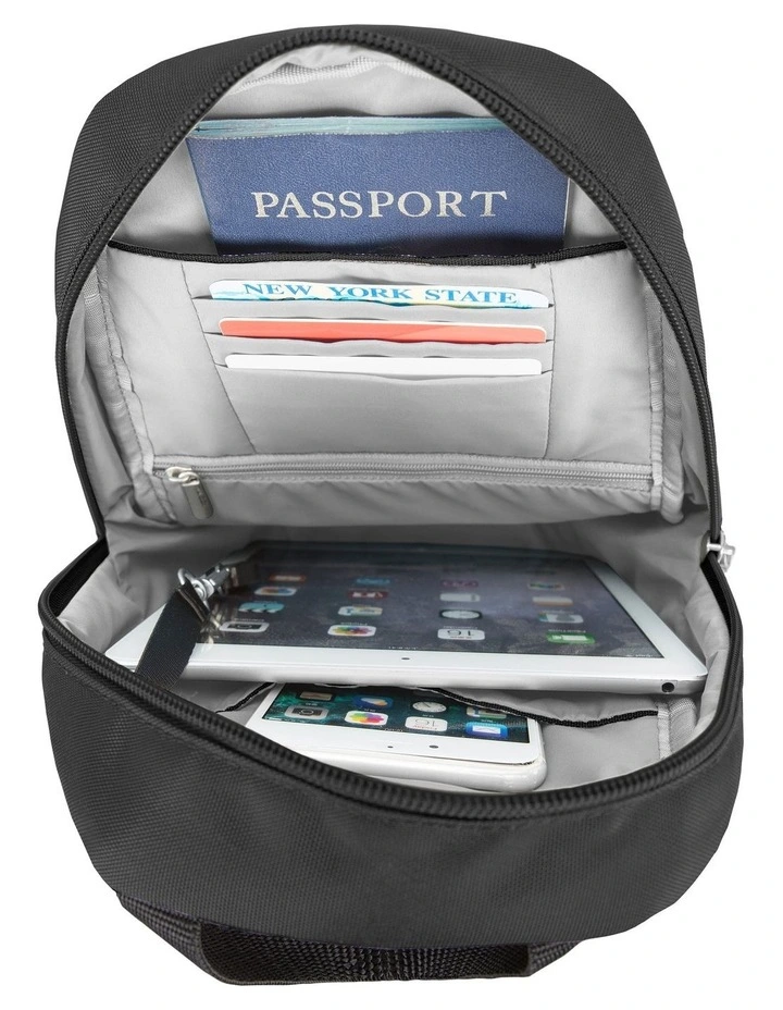 Classic Anti-Theft Sling Bag in Black image 4