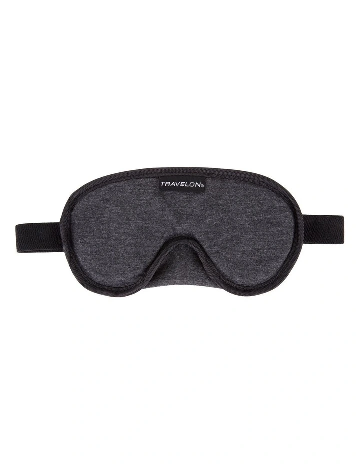 Cooling Gel Eye Mask in Charcoal image 1