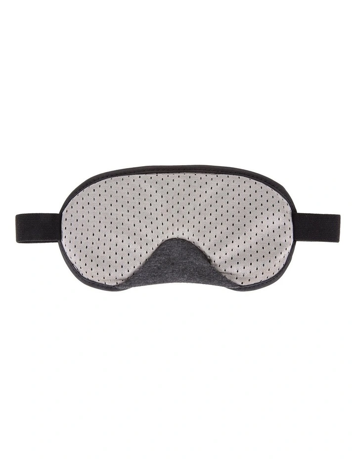 Cooling Gel Eye Mask in Charcoal image 2