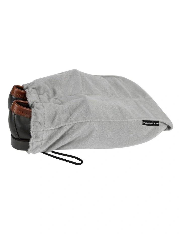 Set of 2 Shoe Bags in Gray image 2