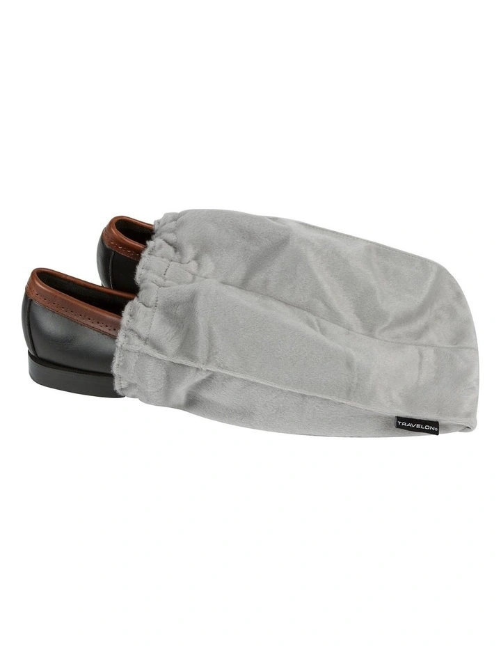 Set of 2 Shoe Bags in Gray image 4