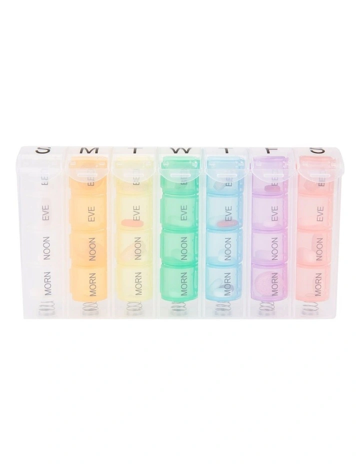 7 Day Pill Organizer in Brights image 2