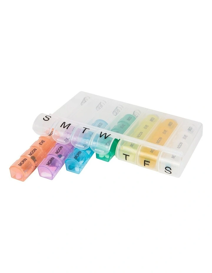 7 Day Pill Organizer in Brights image 4