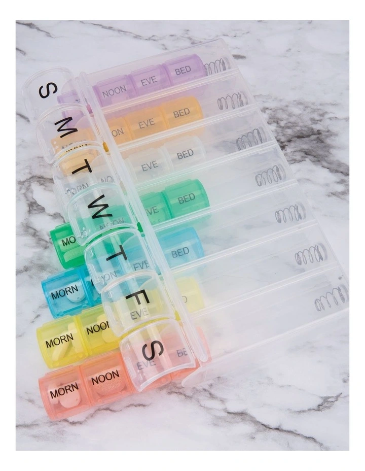 7 Day Pill Organizer in Brights image 7