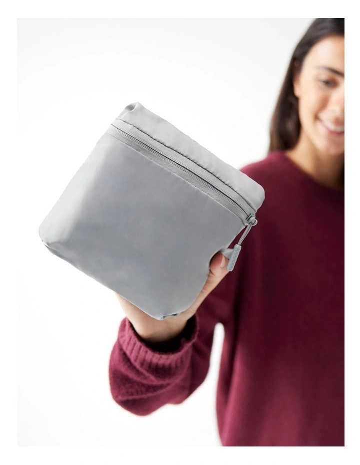Packable Tote in Black image 5