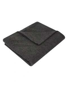 Packable Travel Blanket in Gray Heather