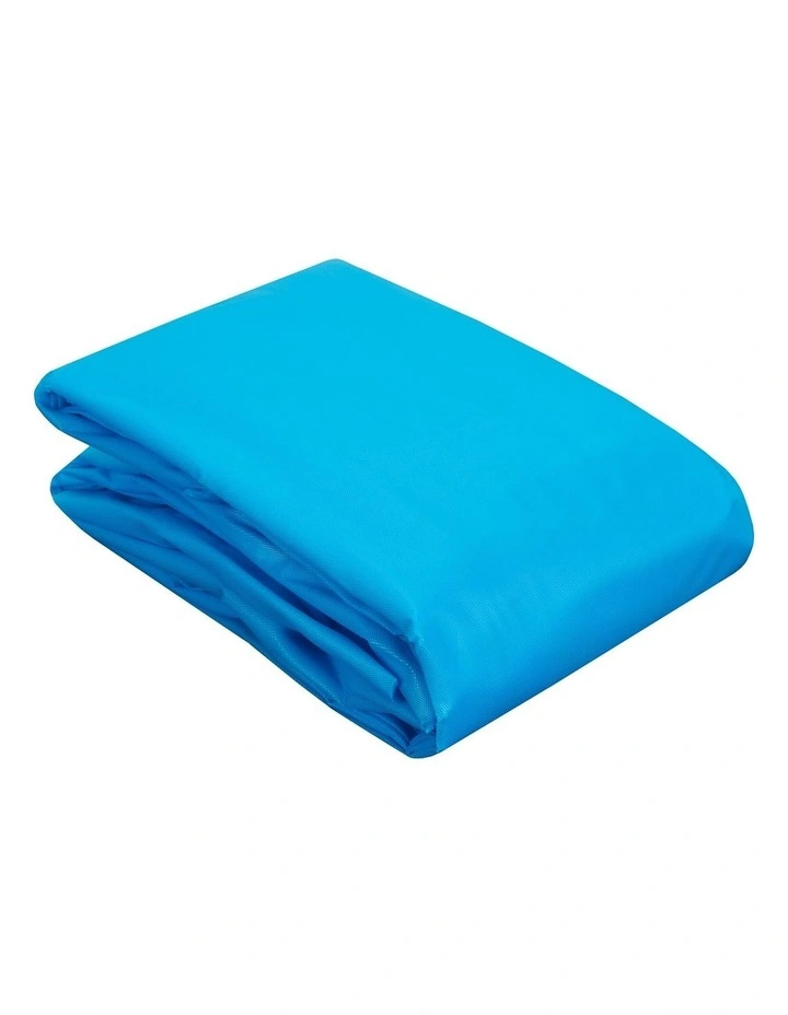 Travel Rain Poncho in Blue image 3