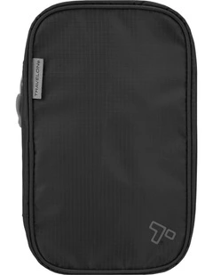 Compact Hanging Toiletry Case in Black
