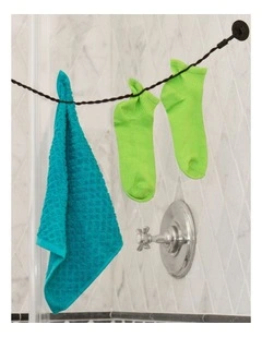 Travel Clothes Line in Black