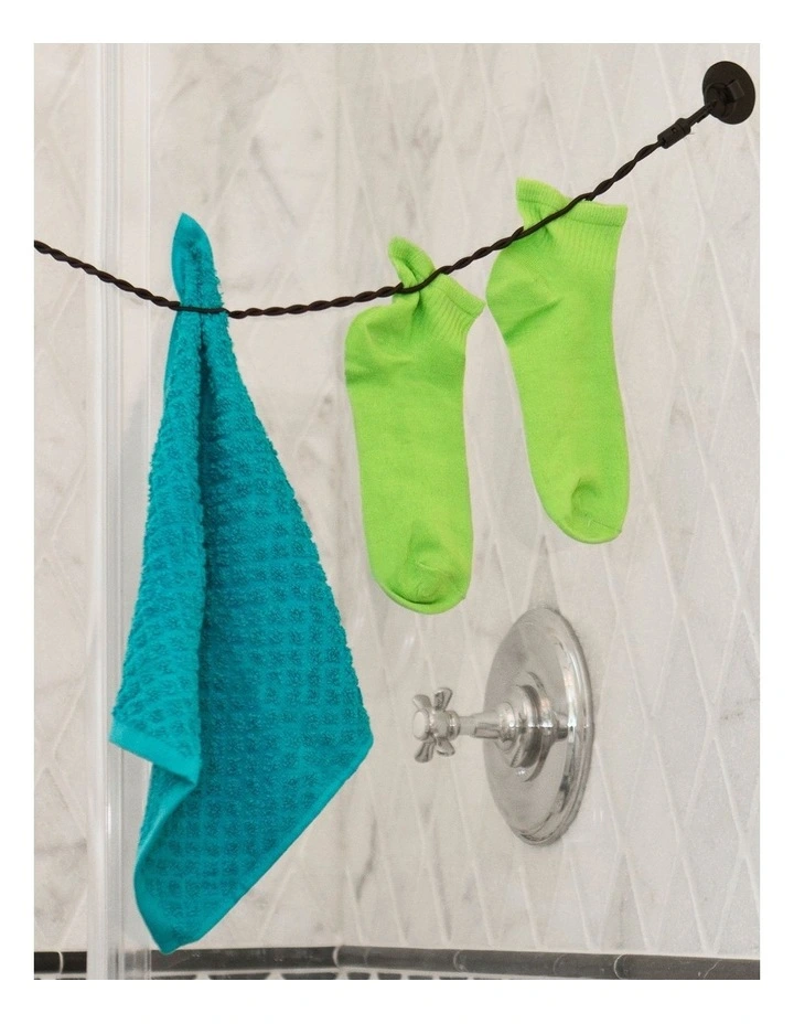 Travel Clothes Line in Black image 1