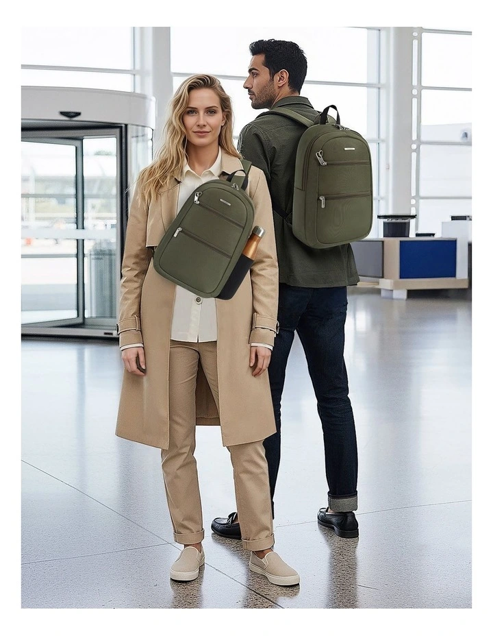Classic Anti-Theft Tablet Convertible Sling Backpack in Midnight image 6