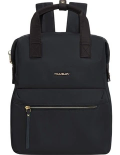 Addison Anti-Theft 13 Laptop Large Backpack in Black