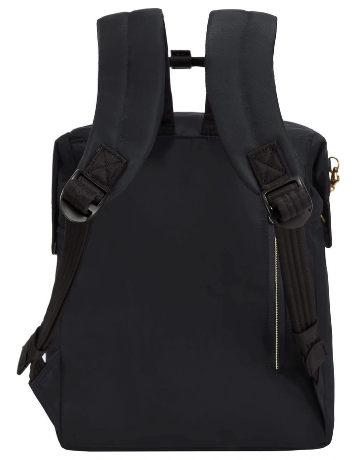 Addison Anti-Theft 13 Laptop Large Backpack in Black image 2