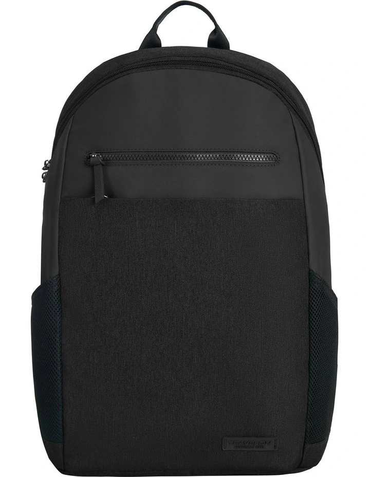 Metro Anti-Theft 15.6 Laptop & Tablet Backpack in Black image 1