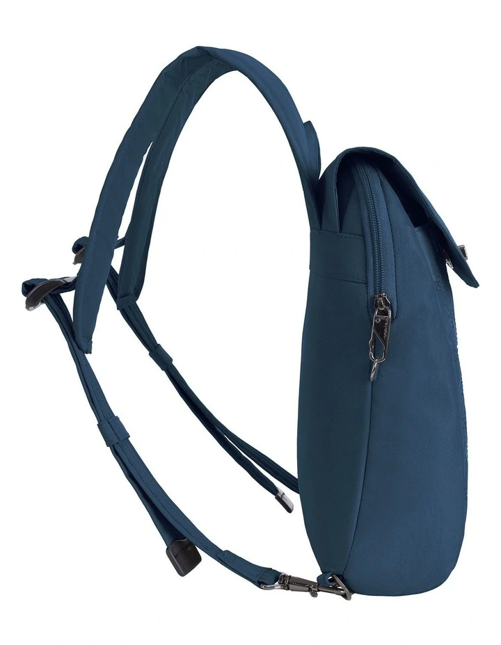 Runways Anti-Theft Compact Backpack in Ocean image 3