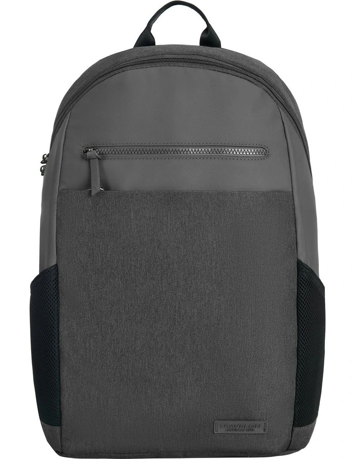 Metro Anti-Theft 15.6 Laptop & Tablet Backpack in Gray Heather image 1