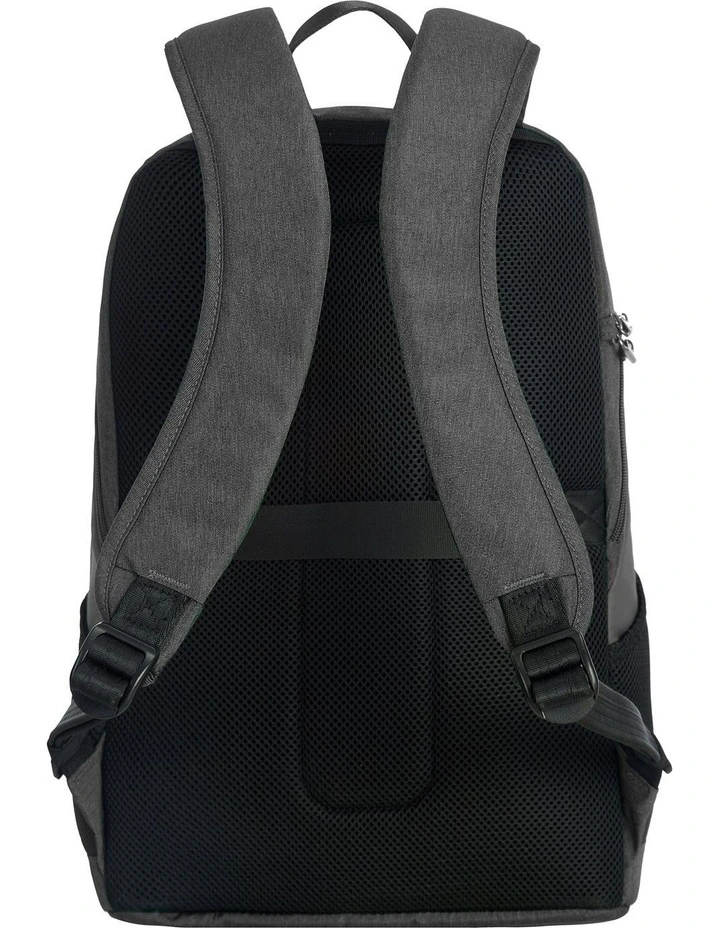 Metro Anti-Theft 15.6 Laptop & Tablet Backpack in Gray Heather image 2