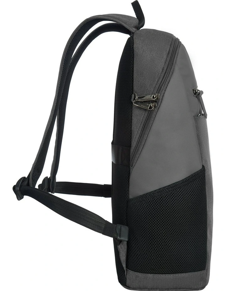 Metro Anti-Theft 15.6 Laptop & Tablet Backpack in Gray Heather image 3