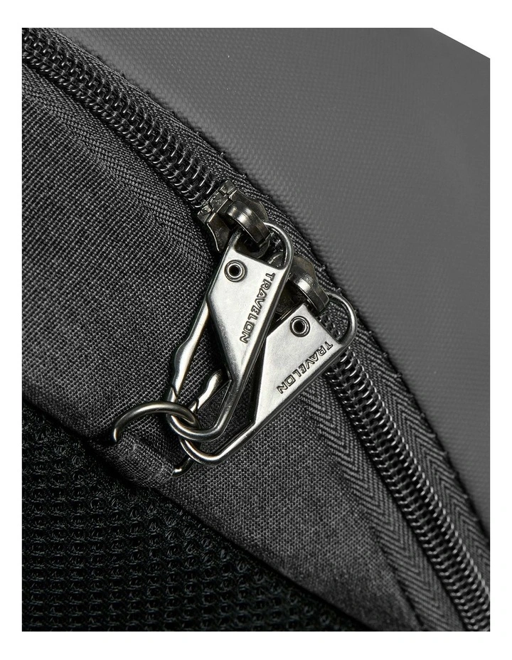 Metro Anti-Theft 15.6 Laptop & Tablet Backpack in Gray Heather image 5