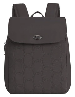 Runways Anti-Theft Compact Backpack in Smoke