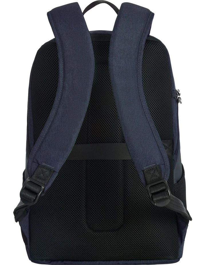 Metro Anti-Theft 15.6 Laptop & Tablet Backpack in Navy Heather image 2