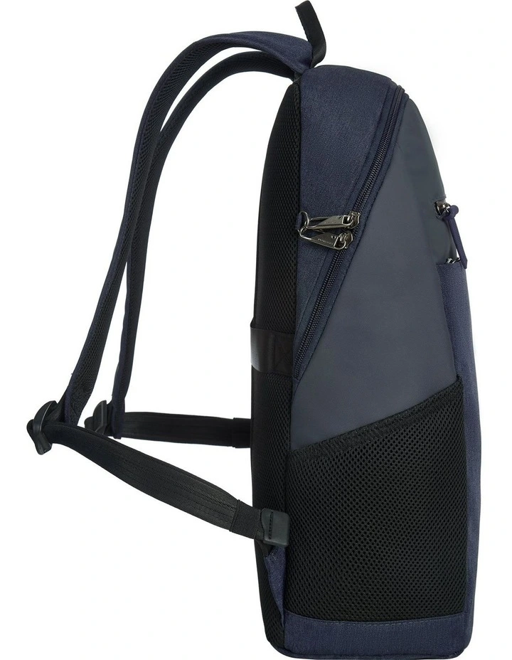 Metro Anti-Theft 15.6 Laptop & Tablet Backpack in Navy Heather image 3