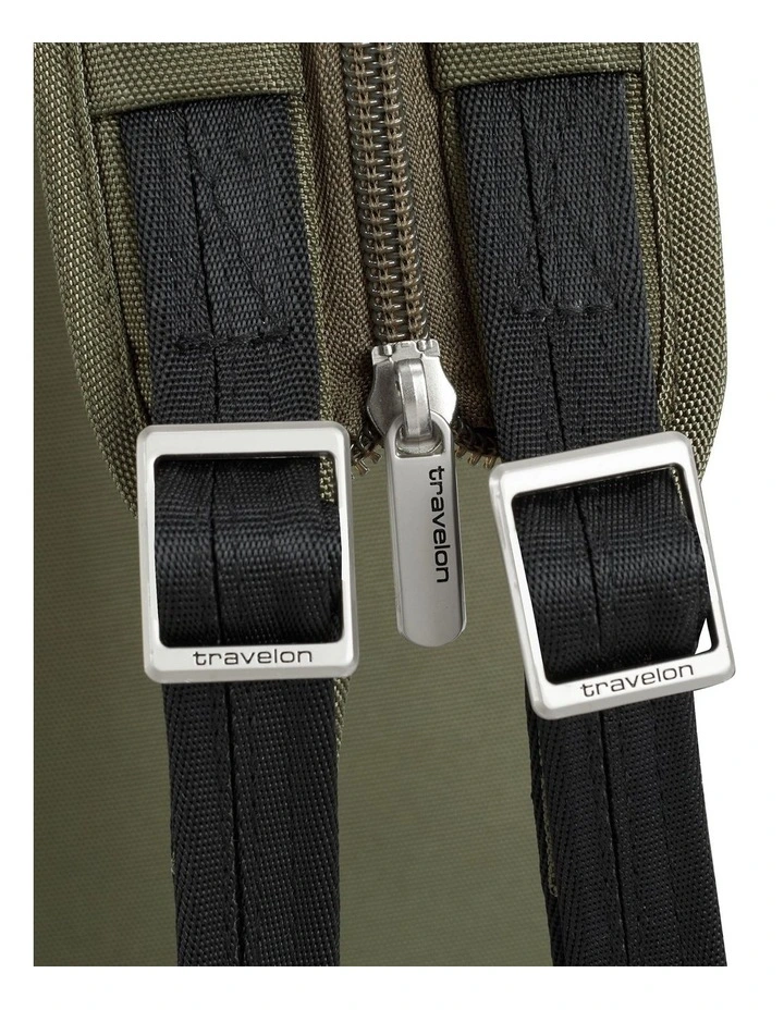 Classic Anti-Theft Tablet Convertible Sling Backpack in Olive image 5