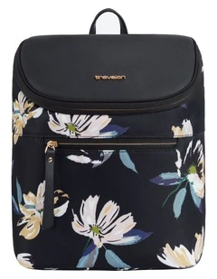 Addison Anti-Theft Backpack in Midnight Floral