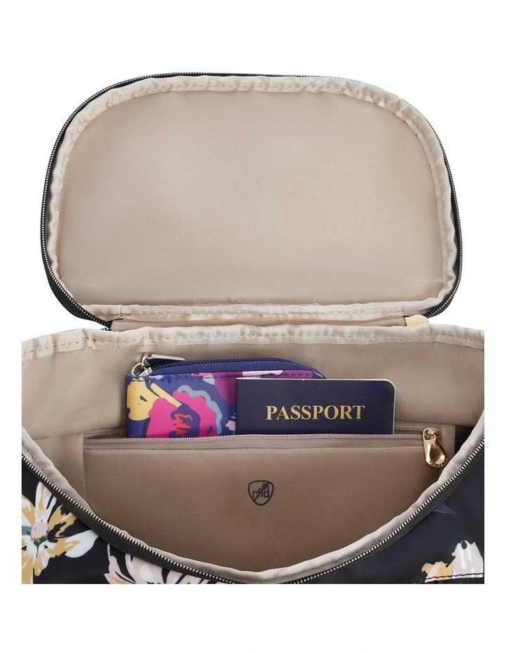 Addison Anti-Theft Backpack in Midnight Floral image 5