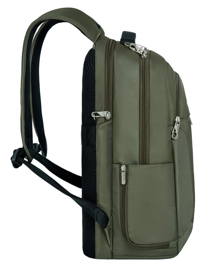 Classic Anti-Theft 15.6 Laptop & Tablet 20L Backpack in Olive image 3