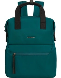Addison Anti-Theft 13 Laptop Large Backpack in Evergreen