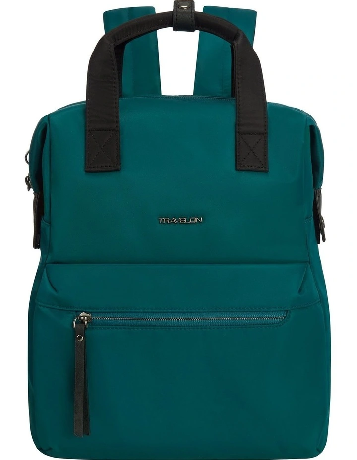 Addison Anti-Theft 13 Laptop Large Backpack in Evergreen image 1