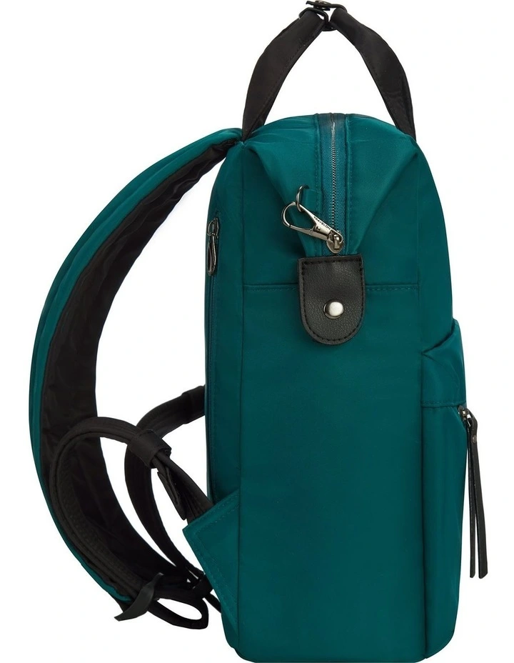 Addison Anti-Theft 13 Laptop Large Backpack in Evergreen image 3