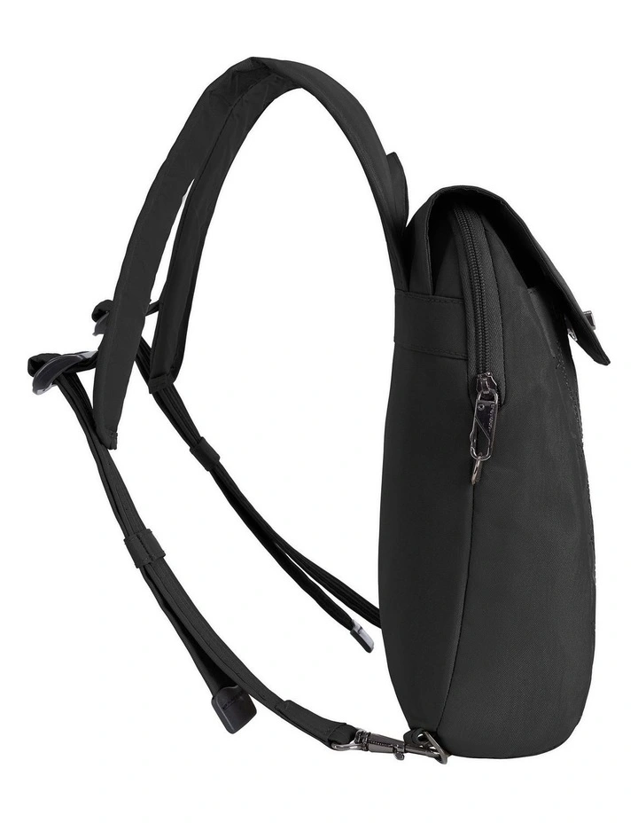Runways Anti-Theft Compact Backpack in Black image 3