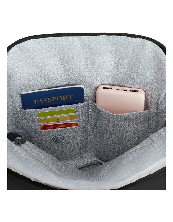 Runways Anti-Theft Compact Backpack in Black image 5