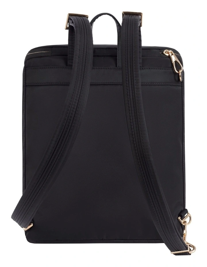 Addison Anti-Theft Backpack in Black image 2