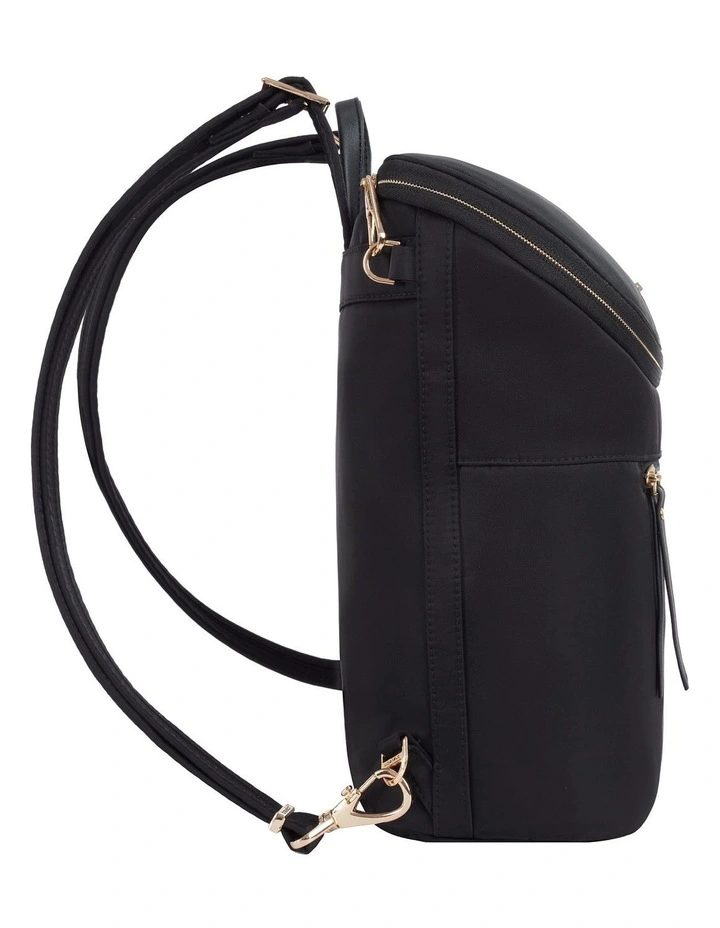 Addison Anti-Theft Backpack in Black image 3